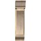 Ekena Millwork Thorton Traditional Rough Sawn Bracket w/ Offset Brace, Douglas Fir, 8"W x 22"D x 34"H BKT0806X22X34THR01RDF - alternate 3